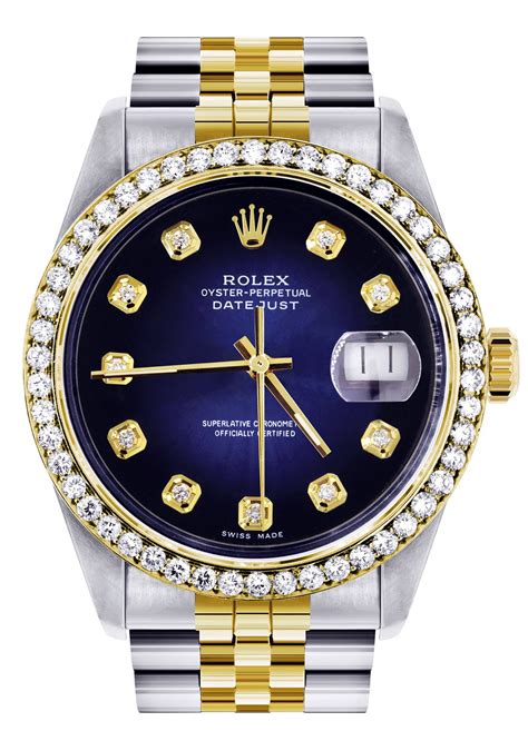 rolex diamond watch for men|Rolex diamond bezel price.